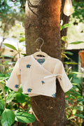 Kids Kimono Top - Blueberries