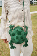 Felted Animal Bag – Frog