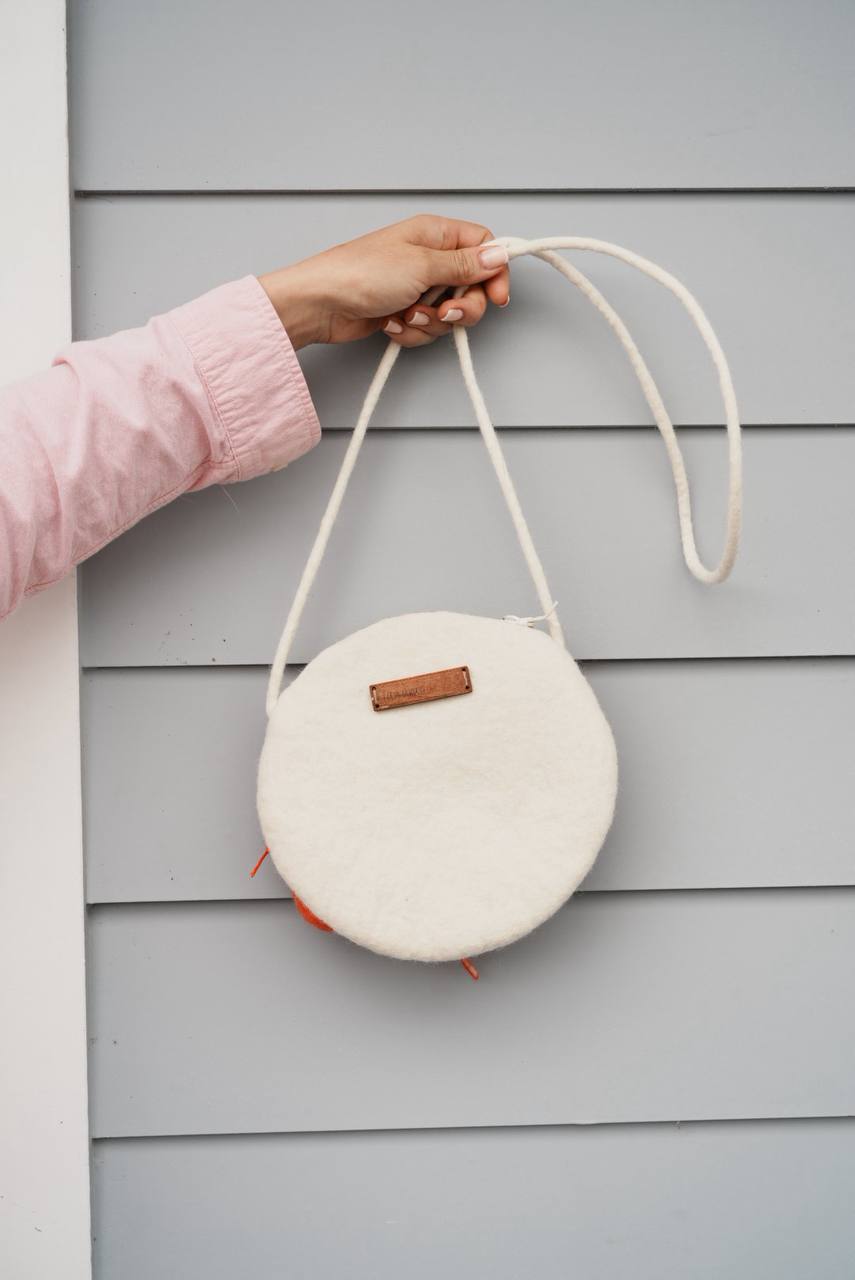 Felted Bag – Shrimp