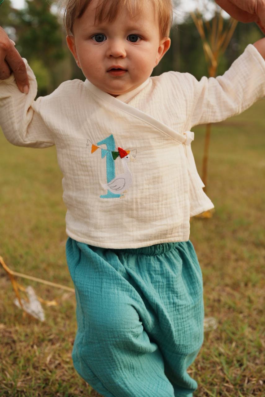 Baggy Kids Pants - Blue