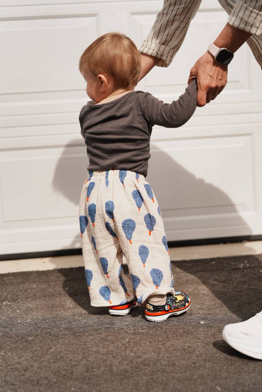 Kimono & Baggy Pants Set – Pears