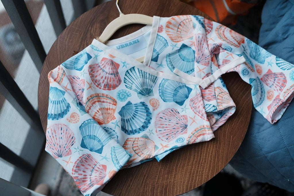Kids Kimono Top - Shells