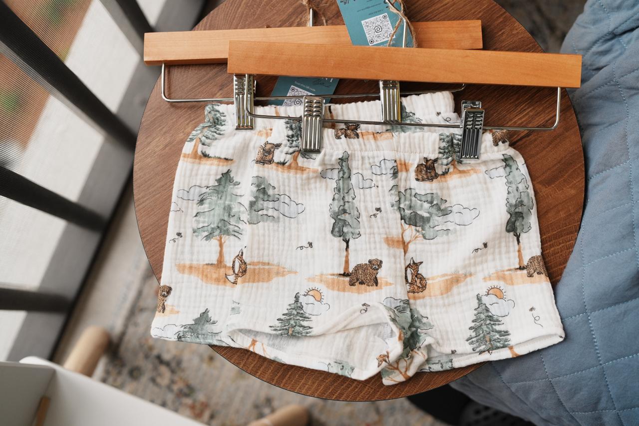 Kids Shorts - Woodland